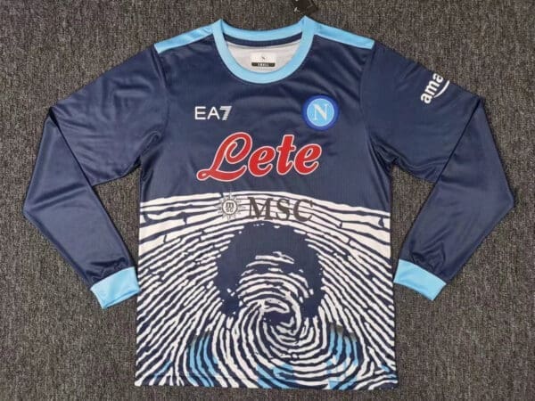 Napoli Maradona Limited Edition Kit -Long Sleeve- – Fan Version