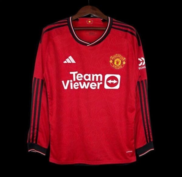 Manchester United 23/24 Home -Long Sleeve- – Fan Version