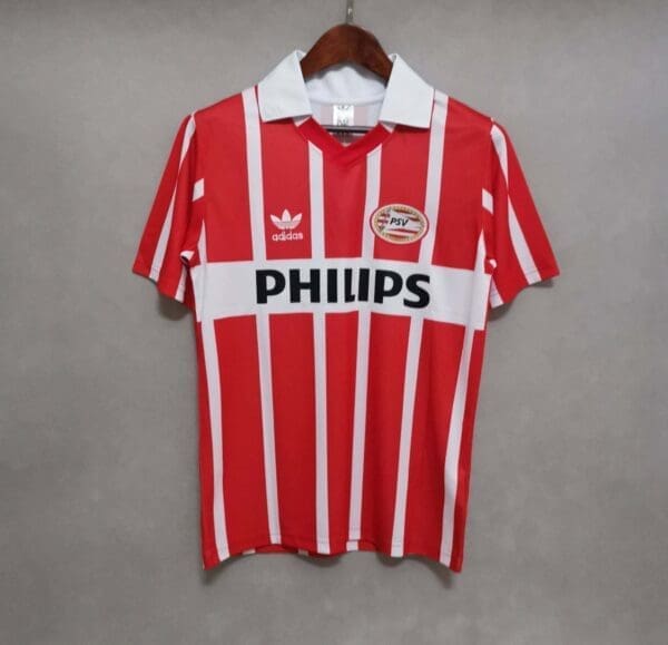 PSV Eindhoven 1990 home red kit