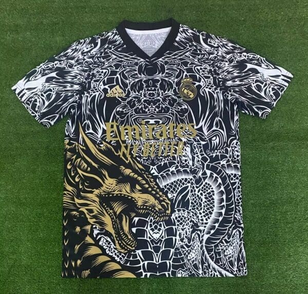 Real Madrid Special Black&Gold Dragon Kit