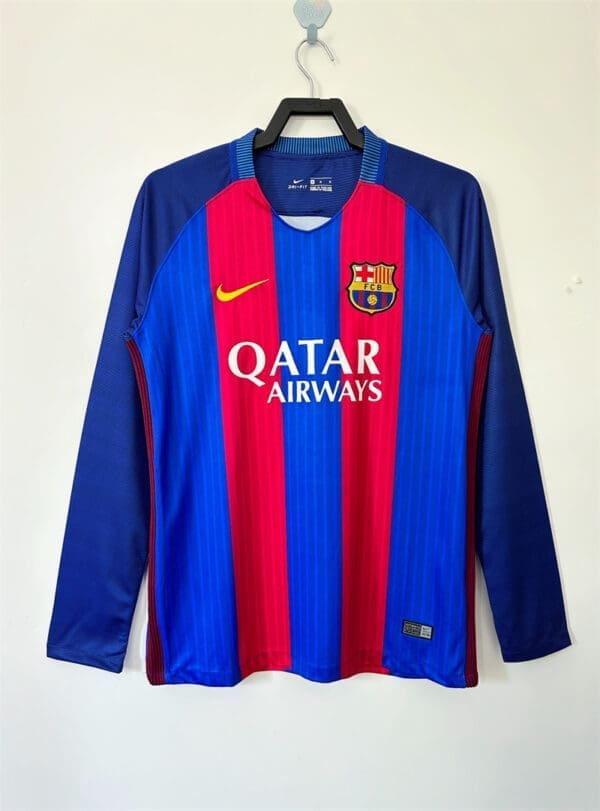 FC Barcelona 16/17 Home Kit - Long Sleeve