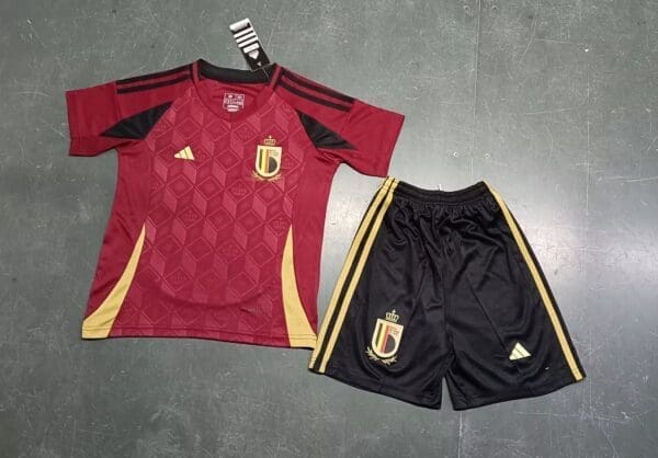 Belgium 2024 Euro24 Home Kit – Kids