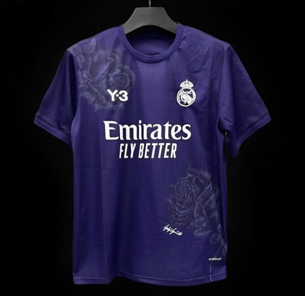 Real Madrid 24/25 Purple Y-3 Kit – Fan version