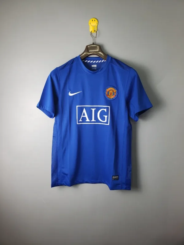 MANCHESTER UNITED 2007/2008 Blue - Away Kit