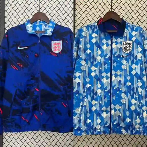 England 2024 Reversible Windbreaker - Blue