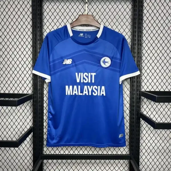 Cardiff City F.C. 24/25 Home Jersey – Fan Version