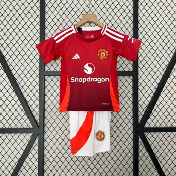 Manchester United 24/25 Home Kit - Kids