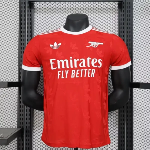 Arsenal 2024/25 Red Jersey Special Retro Edition – Player Version