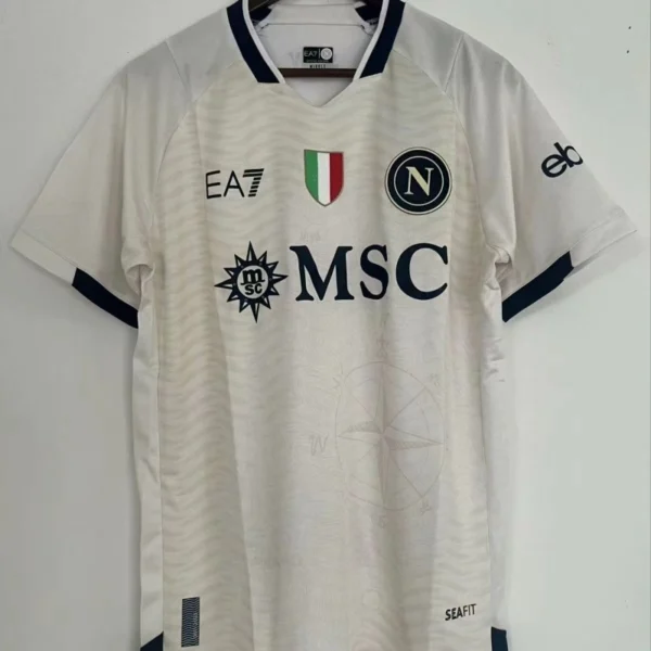 Napoli 24/25 Special Edition White Jersey – Fan Version