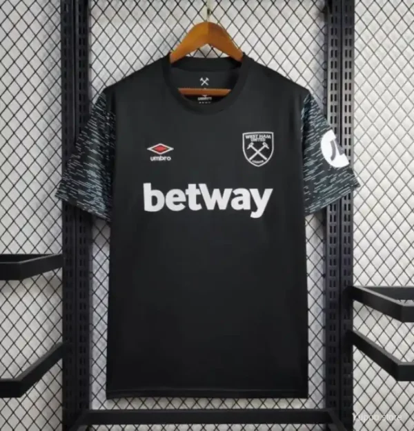 West Ham United 24/25 Third Black Jersey – Fan version