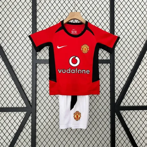 Manchester United 2002-04 Home Kit – Kids