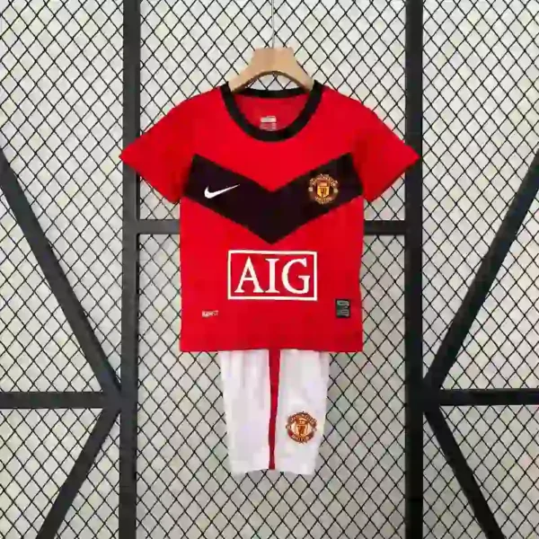 Manchester United 2009-10 Home Kit – Kids