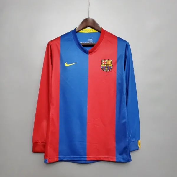 FC Barcelona 2006-07 Home Kit -Long Sleeve