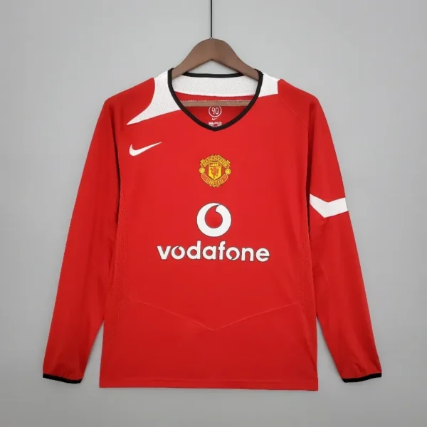 MANCHESTER UNITED 2004/2006 Home kit – Long sleeve