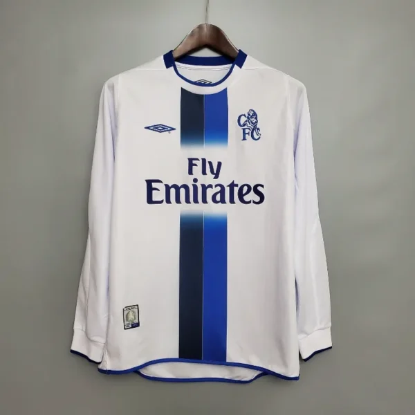 Chelsea 2003/05 Away Retro Kit - Long Sleeves