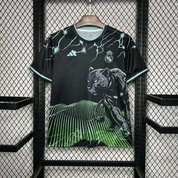 Real Madrid Green Panther Kit 24/25 – Fan Version