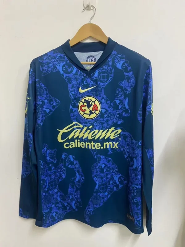 Club América 24/25 Away Kit -Long Sleeve – Fan Version