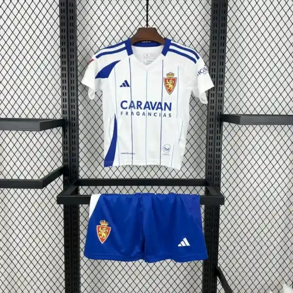Real Zaragoza 24/25 Home Kit - Kids