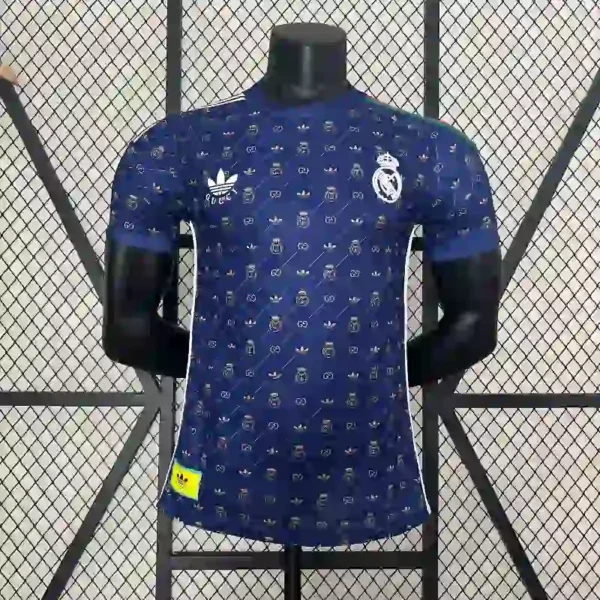 Real Madrid X Guc*ci Blue Kit – Player version