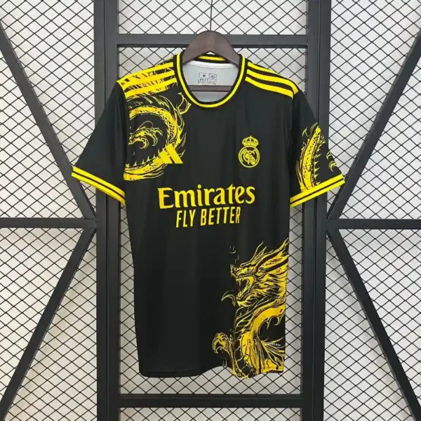 Real Madrid Yellow Dragon Kit 24/25 – Fan Version