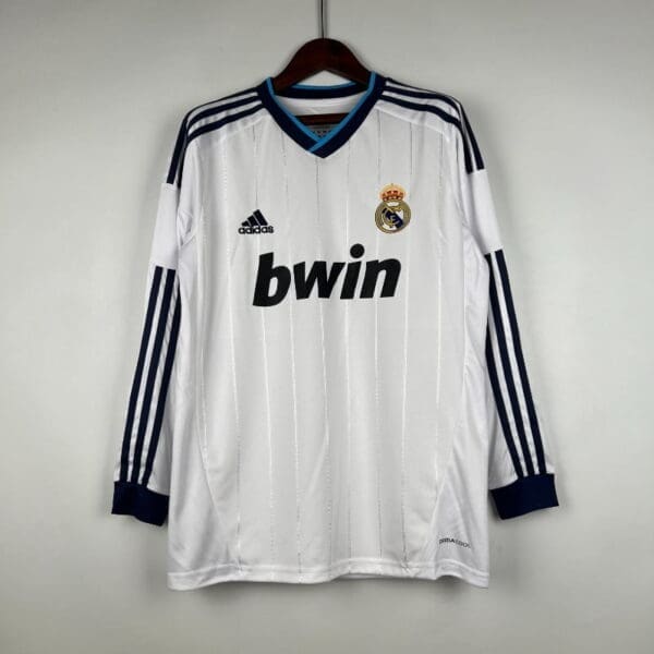 Real Madrid 2012-13 Home Kit -Long Sleeve – Fan Version