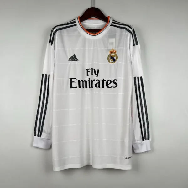 Real Madrid 2013-14 Home Kit -Long Sleeve – Fan Version