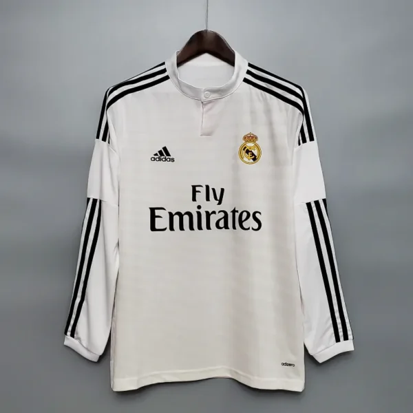 Real Madrid 2014-15 Home Kit -Long Sleeve – Fan Version