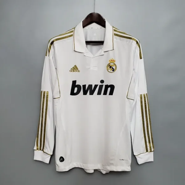 Real Madrid 2011-12 Home Kit -Long Sleeve – Fan Version