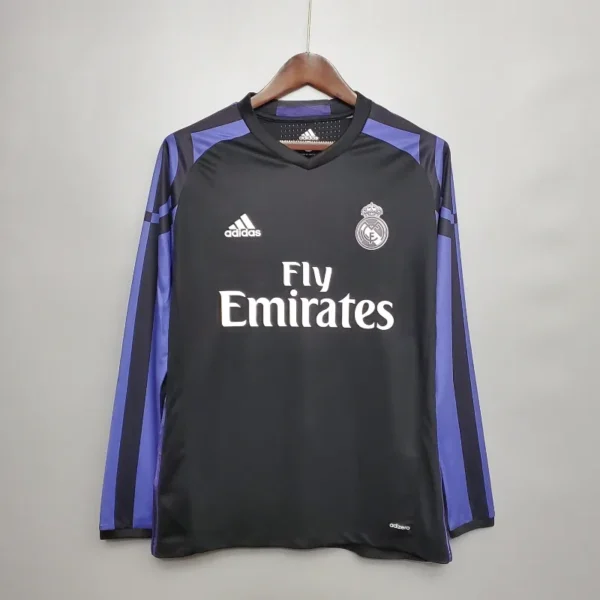 Real Madrid 2016-17 Third Kit -Long Sleeve – Fan Version