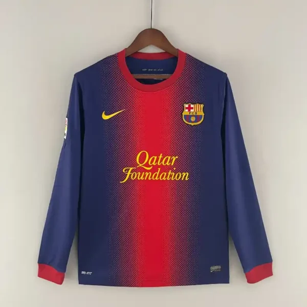FC Barcelona 2012-13 Home Kit -Long Sleeve