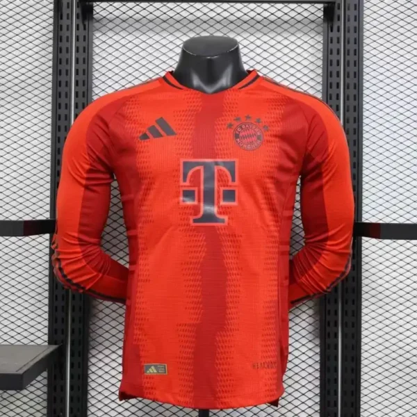 Bayern Munich 24/25 Home Kit -Long Sleeve – Player Version