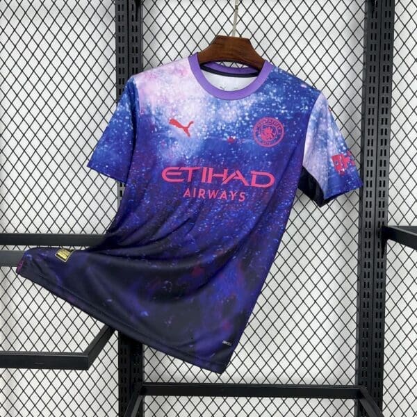 Manchester City 2025/26 Purple Concept Kit – Fan Version
