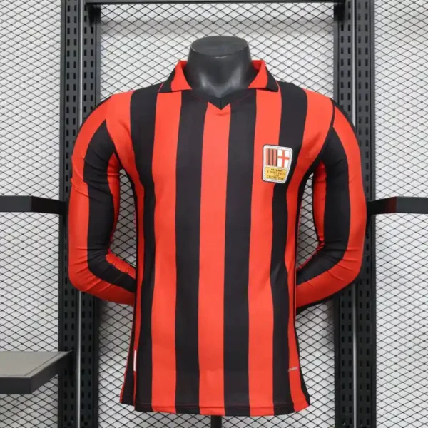 Ac Milan 125th Anniversary Red Kit -Long Sleeve – Player version