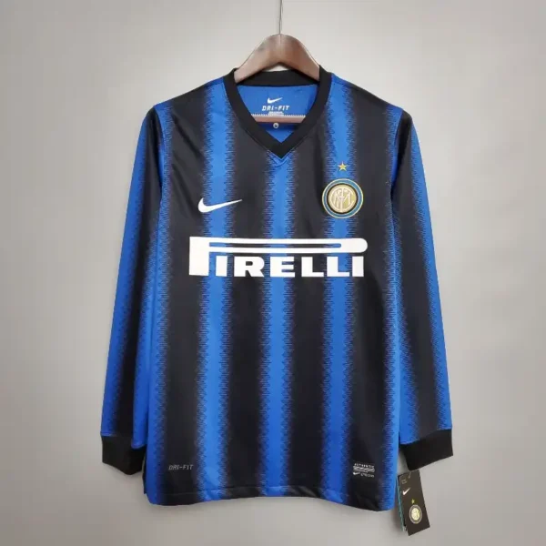Inter Milan 2010-11 Home Kit -Long Sleeve