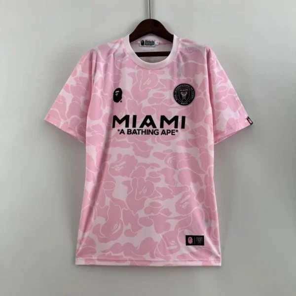 Inter Miami X Bape 24/25 Camouflage Pink Kit – Fan version