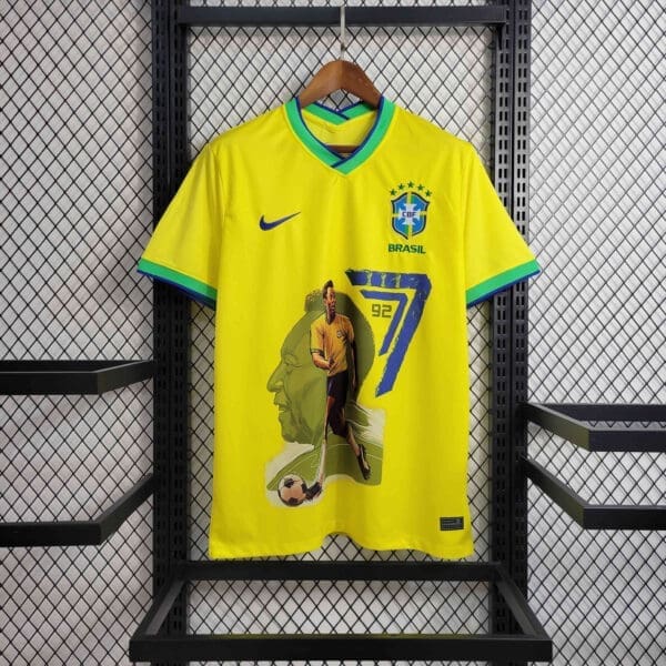Brazil 7 - 92' PELÉ Special Black kit – Fan Version