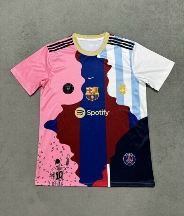 Messi La Pulga GOAT All Clubs Kit – Fan Version