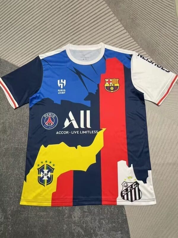 Neymar Jr The Prince GOAT All Clubs Kit  - Fan Version