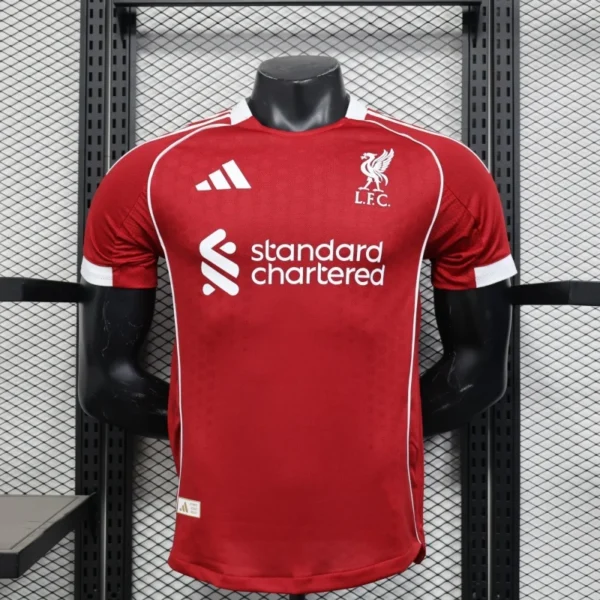 IiverpooI Home Jersey 25/26 – Player Version