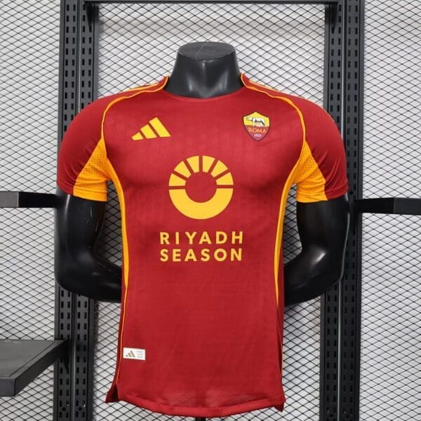 AS Roma 25/26 Home Jersey – Player version