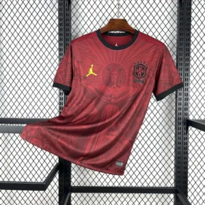 The Redeemer red kit