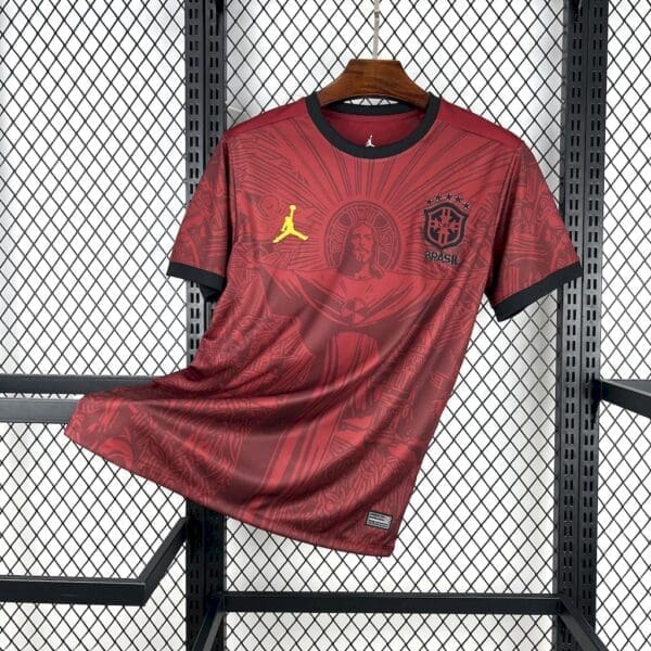 Brazil Christ Maroon Kit – Fan version