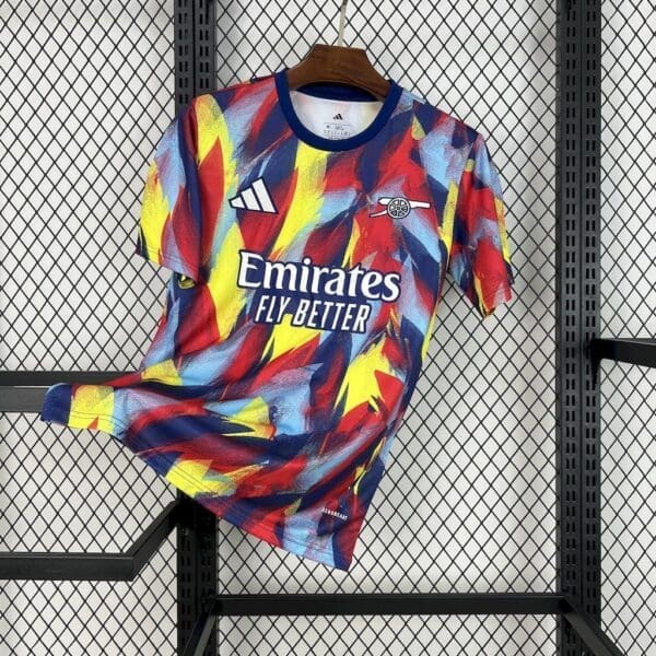 Arsenal 2025/26 Colorful Kit – Fan Version