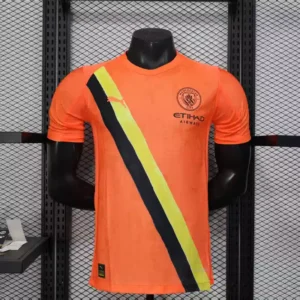 Manchester City 25/26 Kid Super Kit – Player Version