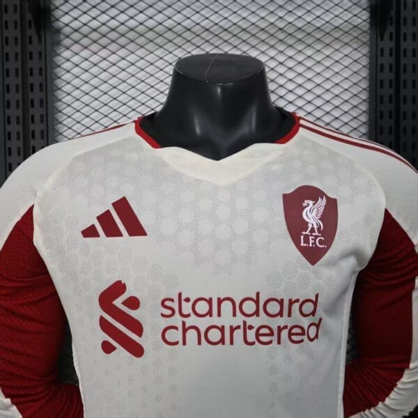 IiverpooI Away Jersey 25/26 -Long Sleeves Player Version