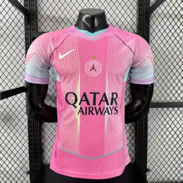 Paris Saint-Germain Pink Kit – Player Version football shirt