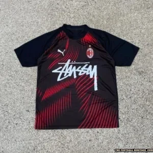 AC Milan x Stussy shirt