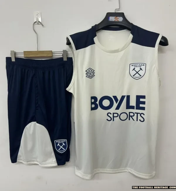 West Ham United Tank Top Football Set