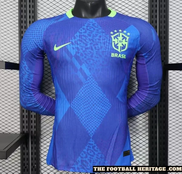 Brazil 2025/26 Blue Away Kit