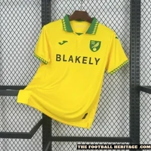 Norwich City 2025/26 Home Kit